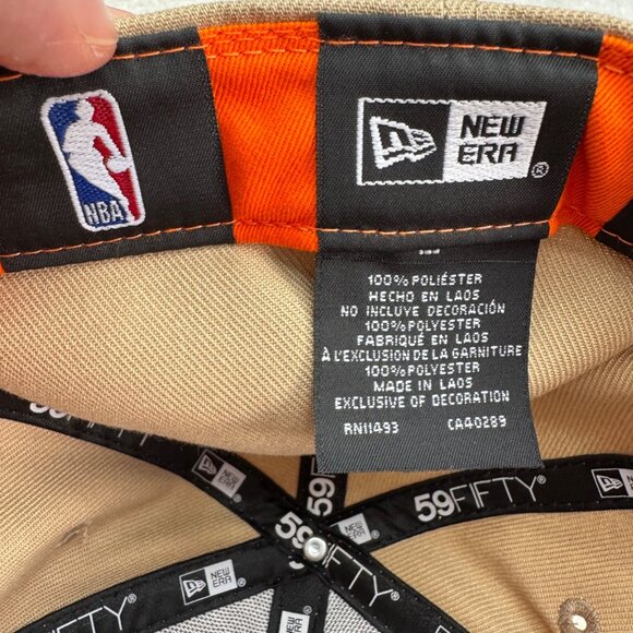 New Era 59FIFTY Phoenix Suns City Edition "El Valle" Fitted Hat Cap, Size 7 3/8 - Picture 5 of 7